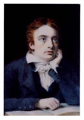 <p>Keats miniature by Joseph Severn</p>