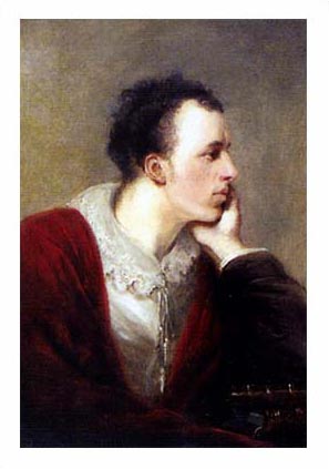 <p>Lord Byron by Richard Westall</p>