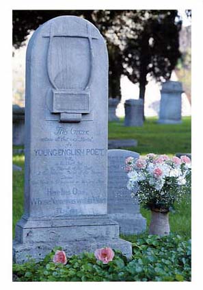 <p>Keats's Grave</p>